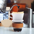 Segarty #1 Coffee Cone Filters, 100 Count Pack Size 1-2 Cup Natural Unbleached Brown Paper Disposable Pour Over Maker Basket Dripper for Most Brewer Machine for Home, Office, Cafetera