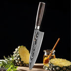 Wakoli ESE 2-Piece Damascus Chef Knife Set – 13-Inch & 9.3-Inch Professional Kitchen Knives | 67-Layer VG10 Core Steel | Ergonomic Pakkawood Handles | Premium Cooking Knives in Gift Box
