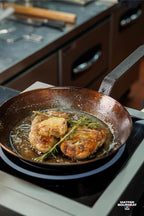 Matfer Bourgeat Black Carbon Steel Frying Pan, 12 5/8"