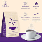 Coffee Bean Direct Indian Monsooned Malabar, Whole Bean Coffee, Light Roast, 1 Pound Bag (Pack of 1)
