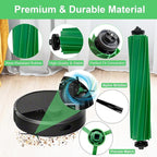 17 PCS Replacement Parts iRobot Roomba Plus 405 Combo/ 505 Combo Robot Vacuum Cleaner, Accessories Kit with 1 Main Brush, 4 Side Brushes, 4 HEPA Filters, 4 Mop Pads, 4 Dust Bags