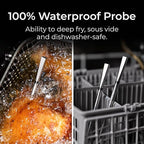 MEATER Pro: Smart Bluetooth Wireless Meat Thermometer Digital | 1000°F Heat Resistance | Long Range | Certified Accuracy | BBQ, Oven, Grill, Smoker, Air Fryer, Deep Fryer