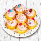 Silicone Muffin Pan Mini 24 Cups Cupcake Pan, Nonstick Food Grade Silicone Baking Pan 1 Pack