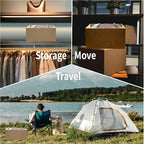 20 Pack Space Saver Vacuum Storage Bags for Clothing Travel, Vacuum Seal Compression Bags for Clothes, Packing, Luggage, Blankets, Comforters and Pillows, Electric Pump Included
