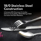 New Star Foodservice 58321 Shell Pattern, 18/0 Stainless Steel, Oyster Fork, 6-Inch, Set of 12