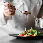 CREATIVECHEF Professional Chef Plating Kit, 10 Piece Culinary Plating Set, Black, Stainless Steel