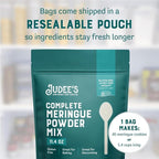 Judee's Gluten Free Complete Meringue Powder Mix - Royal Icing Mix & Cookie Decorating Supplies - Meringue Powder for Cookies & Pies - 11.4 Oz