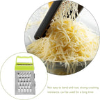 6Pcs Mini Cheese Grater, Small Box Cheese Graters Stainless Steel, Vegetable Food Shredder Lemon Zester with 4 Sides for for Kitchen Garlic Ginger Vegetable Potatoes, Chef Kitchen Too