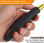 Zester Grater & Channel Knife Kitchen Bar Tool Set for Parmesan Cheese Lemon Garlic Nutmeg Chocolate Citrus Cucumber Radish Ginger Crushed Scraping Rubber Ergonomic Curved Handle Black