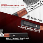 Kiritsuke Chef Knife,Upgraded 8 Inch Professional 67-Layer VG10 Damascus Japanese Chef Knife,Ultra Sharp Hammered Damascus Kitchen Knives with Octagonal Red Sandalwood Handle & Gift Box