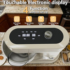 900W Stand Mixer 8 QT kitchen Dough mixers LED Touch Screen Adjustable Speed Electric Household Mixers With Bowl,Dough Hook,Whisk And Beater For Baking, Cake,Pizza And Most Home Cooks