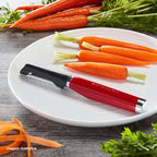 KitchenAid Gourmet Euro Peeler, 8.7-Inch, Red