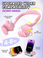 Cell Phone Stand Thumbs Up Lazy Phone Stand - Phone Holder 2025 College Graduation Gifts for Her Him Cellphone iPhone Stand for Desk Birthday Gifts for Teens Girls Boys Adults Women Men Wife