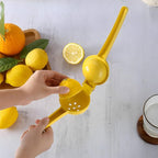 4 Pcs Lemon Squeezer Hand Press Aluminum Alloy Lime Squeezer Manual Citrus Juicer Multipurpose Lime Juicer for Kitchen Bar Restaurant