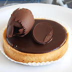 Cambie Square Vanilla Tart Shells, French Style Tart Shells, White Chocolate Coating (Round, 1 Count (Pack of 1))