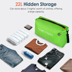 Vacuum Bags for Travel Luggage with Wireless Pump, Compression Bags for Carry On Suitcases and Backpack, Vacuum Seal Packing cube for Cloth Packing (1PC + PUMP)