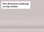 OXO Good Grips Non-Stick Pro Ceramic Coated Metal Bakeware Half Sheet Pan – Biscuit