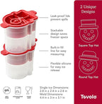 Tovolo Snowman Ice Mold with Top Hats Set of 2 Holiday Sphere Ice Makers for Cocktails, Festive Ice Cube Mold Christmas Stocking Stuffer for Adults, BPA Free Silicone Dishwasher Safe Ice Molds