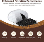 12-Pack Replacement Charcoal Water Filters for Use with Cuisinart coffee machines