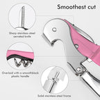 Professional Waiter Corkscrew Wine Openers Set, Heavy Duty Stainless Steel Hinges Wine Key for Restaurant Waiters, Sommelier, Bartenders