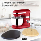 Ibyx Elegant Sliding Tray - Compatible with 5.5 Qt KitchenAid Stand Mixers and Other Heavy Appliances (Natural)