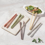 carrotez Silicone Cooking Kitchen Tongs, Anti-Slip,Non-Scratch Serving Tongs 9.25 Inches - Coral Pink