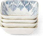 Lenox Blue Bay 4-Piece Stacking Dip Bowl Set, 0.95 LB