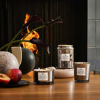 Candle Large - Makassar Ebony and Peach by Voluspa for Unisex - 18 oz Candle