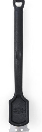 Kingsford Grill Cleaning Brush and Scraper with Nylon Bristles, Bottle Opener, and Rubber Handle - Heavy Duty BBQ Grill Scrubber for Outdoor Grill Cleaner, Barbecue Brush, 17 Inch