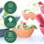 CROC'IN - Neutral Mini Tart Shells - Edible Appetizer Or Dessert Cups - Pastry Pans - Artisanal & Vegan Confection - 60 Pieces