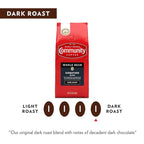 Community Coffee Signature Blend Whole Bean Coffee, Dark Roast, 12 oz Bag (Pack of 1)