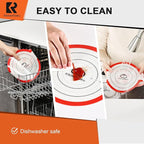 Cook's Aid 2 Pcs Silicone Bread Sling for Dutch Oven, Non-Stick Bread Baking Mat Set, Reusable Sourdough Bread Sling with Long Handles for Easier Transfer for Dough
