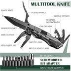 Gifts for Brother from Sister Friends,Birthday Christmas Brother Gifts,Multitool Knife "BEST BROTHER EVER",Multi tool for Climbing,Camping,Cycling,Hiking