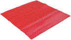 Restaurantware 12" x 12" Rippled Aluminum Foil Food Wrap and Fry Basket Liner: Perfect for Restaurant Take Out Bakeries and Food Trucks - Red Polka Dot Foil Sandwich Wraps - 500-CT