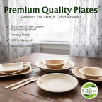 Raj Disposable Palm Leaf Bulk Bowls 4" Square Bowls(6 CASES - 600 PACK) Strong Bowl Like Bamboo Party Bowl - Decorative Compostable Tableware for Lunch, Dinner, Birthday, Outdoor, BBQ, Picnic.