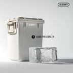 Alaskey® Giant Ice Block Mold 12 lbs (Single) | Create Perfect Reusable Ice Bricks | Professional Silicone Mold for Crafting Extra Large Ice Cubes, Ideal for Ice Baths, Coolers, Bartender Accessories