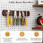 Magnetic Knife Holder for Wall, 12 Inch Wood Strong Magnetic Knife Strip, Small Kitchen Storage Space Savers, Rv Apartment Farmhouse Accessories Organizer, Housewarming Gifts for New Home