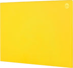 CURTA Cutting Boards for Kitchen, 20" x 14" x 0.5" Yellow Color Coded Plastic Commercial Chopping Board with Anti Slip Surface Dishwasher Safe