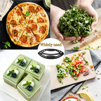 12" Premium Pizza Cutter with Cover,Food Vegetable Chopper,Practical Kitchen Gadgets(Dishwasher Safe)