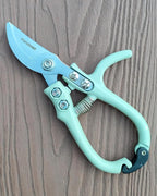 Fondwell 6" Gardening Shears Hand Pruners: Lightweight Garden Trimmers with Bypass Blades - Reliable Bonsai Cutters for Small Plants