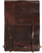 vintage crafts Genuine Buffalo Leather Knife Roll Set Chef's Knife Holder Cutlery Sheath Artist Case Organizer Storage bag Travel Friendly Gift for Men & Women Portable chef knife cases Organizer
