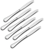 Oneida Flight Stainless Steel 18/10 Dinner Knives (Dinner Knives, Set of 6)