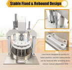 Table Top Dough Dividing Machine Manual Dough Divider 12PCS Dough Cutter Commercial Dough Dividing Machine Dough Baking Divider, 3.17oz-16.93oz, 12PCS