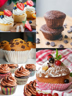 Muffin Cupcake Pan, Nonstick 12 Cupcake Tray, Cheesecake Pan for Baking
