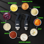 Commercial Immersion Blender, X-Heavy Huty 750W Handheld Blender, 18 Inch Detachable Shaft, 8,000-19,000 RPM Variable Speed, 42 Gallons Multifunction Pro Electric Stick Emulsifier.