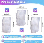 LET'S RESIN Dragon Resin Molds, Hear, Speak, See No Evil 3 Pcs Dragon Epoxy Resin Molds, Lively 3D Animal Silicone Molds for Epoxy Resin, Art Craft, Gift