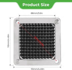 Replacement Chopper Blade Commercial Vegetable Chopper Dicer Stainless Steel Blade for Fruit Cutting Machine Tomato French Fries Cutter (2 * 1/4″ Blade)