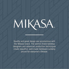 Mikasa Harmony 65-Piece Flatware Set for 12, 18/10 Stainless Steel Silverware with Forks, Knives, Spoons, and Serving Utensils, Elegant Design