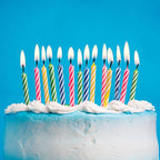 by Tugba Aydan - Birthday Candle - 144 Count Mix Color Birthday Candles for Cake, Cake Candle for Birthday, Party Small Candles…
