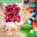 O2frepak 200 Pint Size 6" x 10" 4mil Thick Vacuum Sealer Bags with BPA Free and Puncture Prevention,Vacuum Seal Freezer Bags,Great for Sous Vide Vaccume Sealer PreCut Bags